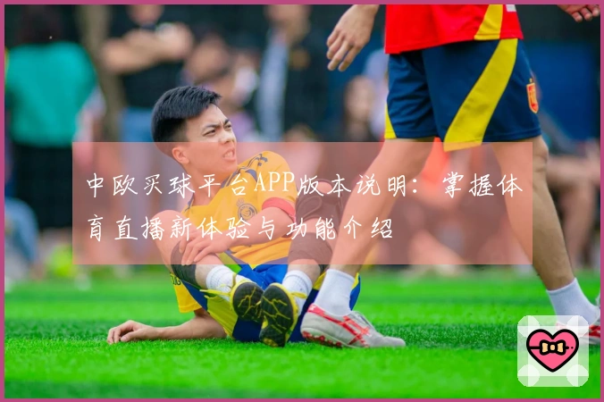 中欧买球平台APP版本说明：掌握体育直播新体验与功能介绍